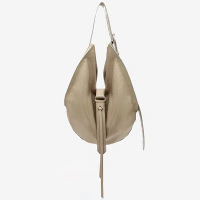 Radica Studio Sunset Bag In Embossed Leather In Nude