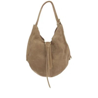 Radica Studio Sunset Suede Bag In Brown