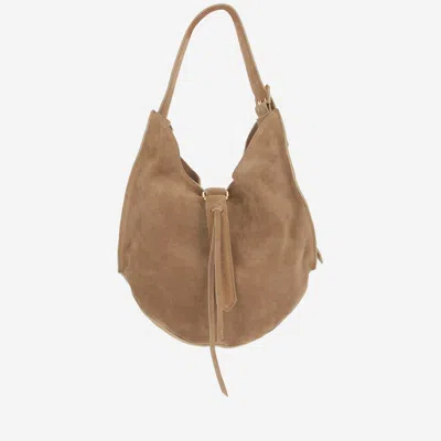 Radica Studio Sunset Suede Bag In Sand