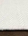 Radici Trento Trt-04 Runner Area Rug, 2'6 X 10' In Ivory/snow