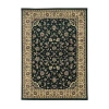 Radici Usa Castello Rachel Traditional Oriental Sarouk Indoor Rectangular Accent Rug In Black