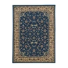 Radici Usa Castello Rachel Traditional Oriental Sarouk Indoor Rectangular Accent Rug In Blue