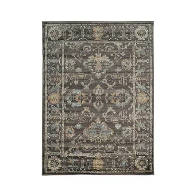 Radici Usa Colosseo Bethany Traditional Oriental Vintage Area Rug In Brown