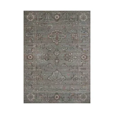 Radici Usa Colosseo Bethany Traditional Oriental Vintage Area Rug In Gray