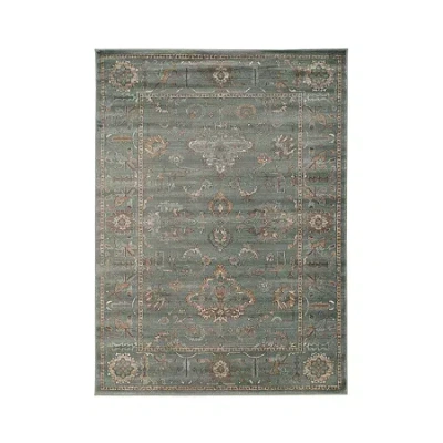 Radici Usa Colosseo Bethany Traditional Oriental Vintage Area Rug In Green