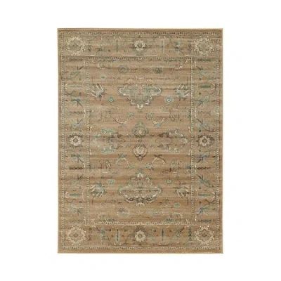 Radici Usa Colosseo Bethany Traditional Oriental Vintage Area Rug In Sand