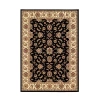 Radici Usa Como Kashan Traditional Oriental Indoor Rectangular Accent Rug In Black