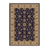 Radici Usa Como Kashan Traditional Oriental Indoor Rectangular Accent Rug In Blue