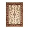 Radici Usa Como Kashan Traditional Oriental Indoor Rectangular Accent Rug In White