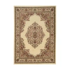 Radici Usa Como Medallion Traditional Oriental 39"x60" Indoor Rectangular Accent Rug In White