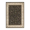 Radici Usa Como Scroll Traditional Oriental Indoor Rectangular Area Rug In Brown
