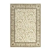 Radici Usa Como Scroll Traditional Oriental Indoor Rectangular Area Rug In White