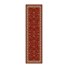 Radici Usa Como Terry Traditional Oriental Indoor Rectangular Runner In Red