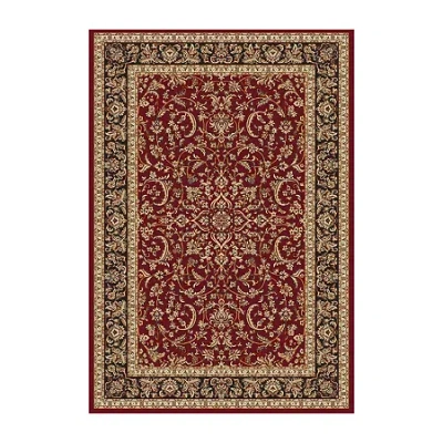 Radici Usa Noble Classic Traditional Oriental Area Rug In Red