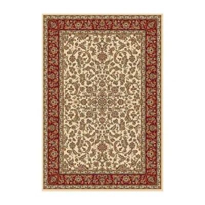 Radici Usa Noble Classic Traditional Oriental Area Rug In White