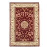 Radici Usa Noble Medallion Traditional Oriental Area Rug In Red
