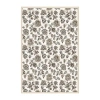 Radici Usa Pisa Floral Traditional 39x59 Indoor Rectangular Accent Rug In White