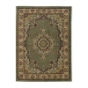 Radici Usa Radici Castello Cora Traditional Medallion Indoor Rectangular Area Rug In Green