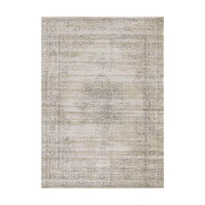 Radici Usa Radici Colosseo Traditional Vintage Distressed Area Rug In Sand