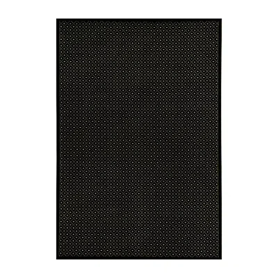 Radici Usa Radici Como Contemporary Geometric Trellis Area Rug In Black