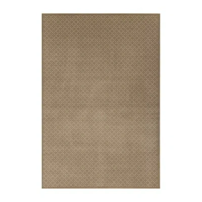 Radici Usa Radici Como Contemporary Geometric Trellis Area Rug In Sand