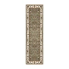 Radici Usa Radici Como Intricate Traditional Oriental 26"x91" Indoor Rectangular Runner In Green