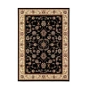 Radici Usa Radici Como Intricate Traditional Oriental 39"x60" Indoor Rectangular Accent Rug In Black