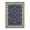 Radici Usa Radici Como Intricate Traditional Oriental Indoor Rectangular Area Rug In Blue