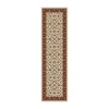 Radici Usa Radici Como Kashan Traditional Oriental Indoor Rectangular Runner In White
