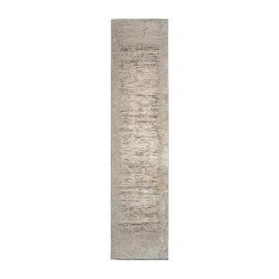 Radici Usa Radici Davide Abstract 24"x96" Indoor Rectangular Runner In Sand
