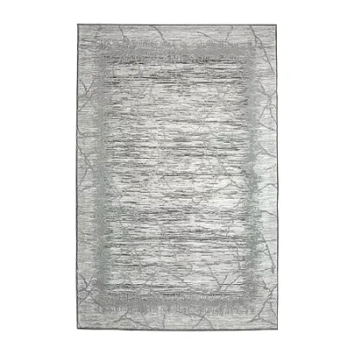 Radici Usa Radici Davide Abstract 5'x7' Indoor Rectangular Area Rug In Gray