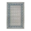 Radici Usa Radici Davide Bordered 5x7 Indoor Rectangular Area Rug In Blue