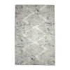 Radici Usa Radici Davide Geometric 5x7 Indoor Rectangular Area Rug In Gray