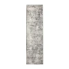 Radici Usa Radici Livigno Abstract 24"x96" Indoor Rectangular Runner In Gray