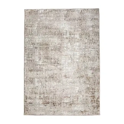 Radici Usa Radici Livigno Abstract Indoor Rectangular Area Rug In Sand