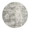 Radici Usa Radici Livigno Abstract Indoor Round Area Rug In Gray