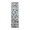 Radici Usa Radici Livigno Floral 24"x96" Indoor Rectangular Runner In Blue