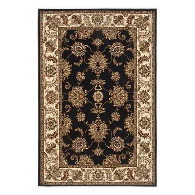 Radici Usa Radici Noble 39"x64" Prata Traditional Oriental Accent Rug In Black