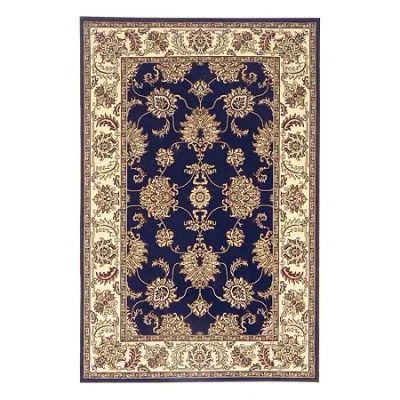 Radici Usa Radici Noble 39"x64" Prata Traditional Oriental Accent Rug In Blue