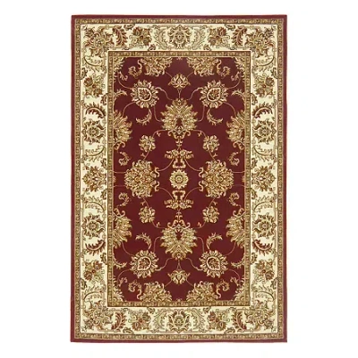 Radici Usa Radici Noble 39"x64" Prata Traditional Oriental Accent Rug In Red