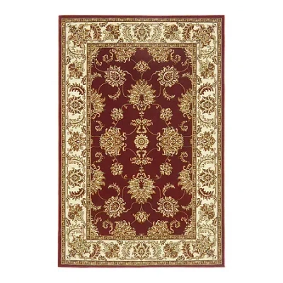 Radici Usa Radici Noble Prata Traditional Oriental Area Rug In Red
