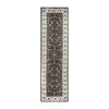 Radici Usa Radici Pisa Arabesque Traditional Oriental 26"x91" Indoor Rectangular Runner In Brown