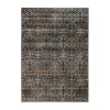 Radici Usa Radici Pisa Casual Modern Geometric Accent Rug In Brown
