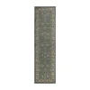 Radici Usa Radici Pisa Kashan 26"x91" Traditional Oriental Runner In Green