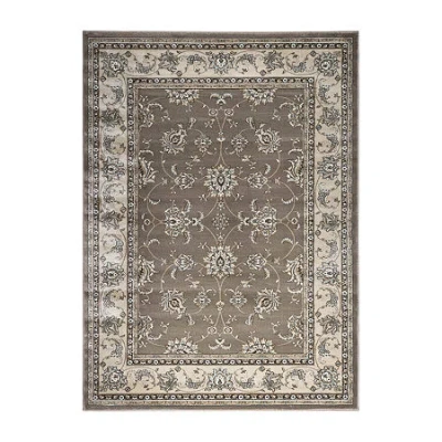 Radici Usa Radici Pisa Kashan Traditional Oriental Area Rug In Brown
