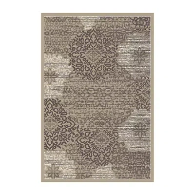 Radici Usa Radici Pisa Modern Geometric Contemporary Indoor Rectangular Area Rug In Sand