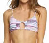 Radio Fiji Baja Surf Melita Bra In Pink In Multi