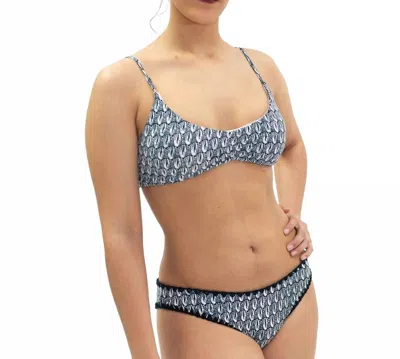 Radio Fiji Yemaya Thalia Swim Pant In Shell Print In Multi