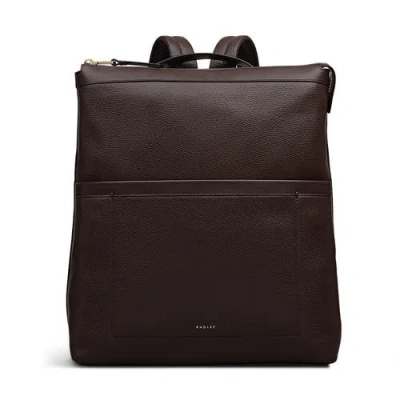 Radley Alba Place Large Ziptop Backpack In Brown