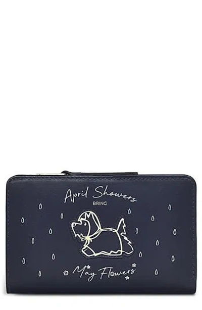 Radley April Showers Medium Bifold In Blue